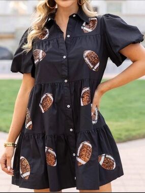 Sequin Football Dress